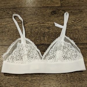 DKNY white bralette